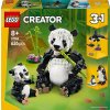 Stavebnice LEGO 31165 Creator 3 v 1 Divoká zvířata: Rodinka Panda Stavebnice LEGO 31165 Creator 3 v 1 Divoká zvířata: Rodinka Panda