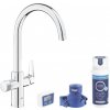 Kuchynská batéria s filtračnou funkciou GROHE GROHE Blue Pure chrómová 30593000 Kuchynská batéria s filtračnou funkciou GROHE GROHE Blue Pure chrómová 30593000