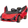 JOKO Elektrické Autíčko Lamborghini Sian 4x4, penové kolesá, kožené sedadlo, červené JOKO Elektrické Autíčko Lamborghini Sian 4x4, penové kolesá, kožené sedadlo, červené