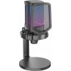 Fifine Studiový kondenzátorový mikrofon Q6 USB, černý Fifine Studiový kondenzátorový mikrofon Q6 USB, černý
