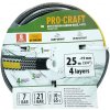 Procraft PR-4KAT1925 Čierno-žltá záhradná hadica Procraft PR-4KAT1925 Čierno-žltá záhradná hadica