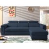 Rohová sedacia súprava Umbria, námornícka modrá látka, pravý roh Rohová sedacia súprava Umbria, námornícka modrá látka, pravý roh
