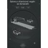 Papierový model - Opleny a klanicový vagón so žeriavom a 3D doplnkami Papierový model - Opleny a klanicový vagón so žeriavom a 3D doplnkami