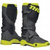 Krosové/Enduro topánky Thor Radial sivé/žlté fluo, veľkosť 8 Krosové/Enduro topánky Thor Radial sivé/žlté fluo, veľkosť 8
