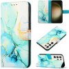 Peňaženkové kožené puzdro Marble Pattern na Samsung Galaxy S24 Ultra 5G - Green Peňaženkové kožené puzdro Marble Pattern na Samsung Galaxy S24 Ultra 5G - Green