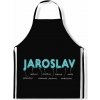 Impar zástěra Mužská jména Neon Jaroslav