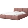 Wilsondo Čalúnená manželská posteľ s úložným priestorom Izabela - ružová Rozmer: 160x200 Wilsondo Čalúnená manželská posteľ s úložným priestorom Izabela - ružová Rozmer: 160x200
