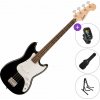 Fender Squier Sonic Bronco Bass LRL SET Black Elektrická basgitara Fender Squier Sonic Bronco Bass LRL SET Black Elektrická basgitara