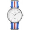 AKCIA! Hodinky Timex Fairfield Weekender Silver Full-Size, trikolóra AKCIA! Hodinky Timex Fairfield Weekender Silver Full-Size, trikolóra