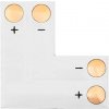 Spojka rohová pre led pásy 10mm - 2 pin Spojka rohová pre led pásy 10mm - 2 pin