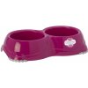 Pet Nova Dvojmiska plastová 2x330ml Farebná varianta: Ružová Pet Nova Dvojmiska plastová 2x330ml Farebná varianta: Ružová