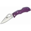 Spyderco LPRP3 Ladybug 3 Lightweight Purple malý vreckový nôž 5 cm, fialová, FRN Spyderco LPRP3 Ladybug 3 Lightweight Purple malý vreckový nôž 5 cm, fialová, FRN
