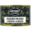 Fazuľová polievka s údeným a klobásou HOTOVKY 400 ml Fazuľová polievka s údeným a klobásou HOTOVKY 400 ml