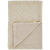 Béžová deka z mikroplyšu 130x170 cm Cosy Diamond – Catherine Lansfield Béžová deka z mikroplyšu 130x170 cm Cosy Diamond – Catherine Lansfield