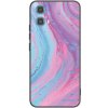 Picasee silikónový čierny obal pre Motorola Moto G34 5G - Pink liquid Picasee silikónový čierny obal pre Motorola Moto G34 5G - Pink liquid