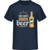 E190 Tričko - Zachráň vodu - pi pivo - Navy - XL - Pánske E190 Tričko - Zachráň vodu - pi pivo - Navy - XL - Pánske