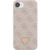 Guess 4G Strass Triangle Metal Logo kryt pre iPhone 16e / 17e - ružový 57983125664 - možnosť vrátiť tovar ZADARMO do 30tich dní Guess 4G Strass Triangle Metal Logo kryt pre iPhone 16e / 17e - ružový 57983125664 - možnosť vrátiť tovar ZADARMO do 30tich dní