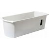 Kvetináč plast biely ZC 60 cm x 17 x 16 cm Kvetináč plast biely ZC 60 cm x 17 x 16 cm
