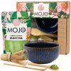 MOJO TEA Matcha dárková sada s bambusovým příslušenstvím a miskou MOJO TEA Matcha dárková sada s bambusovým příslušenstvím a miskou