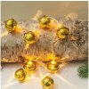 Solight 1V272 LED vianočná reťaz 10x LED rolnička teplá biela 1,8 m