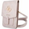 Púzdro GUWBG4GFPI Guess PU 4G Metal Logo Phone Bag ružové, Ružová