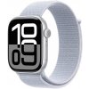 Apple Watch Series 10 GPS + Cellular 46mm Silver Aluminium Case with Blue Cloud Sport Loop MWY23QCA Apple Watch Series 10 GPS + Cellular 46mm Silver Aluminium Case with Blue Cloud Sport Loop MWY23QCA
