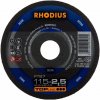 Rhodius 202390 | Rezný kotúč 115x2,5x22,23 mm, FT67, rovný Rhodius 202390 | Rezný kotúč 115x2,5x22,23 mm, FT67, rovný