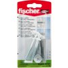 Fischer Univerzálna hmoždinka UX 8 x 50 R WH N K NV s golierom a skobou, 2 ks Fischer Univerzálna hmoždinka UX 8 x 50 R WH N K NV s golierom a skobou, 2 ks