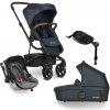 EASYWALKER Kočík kombinovaný Harvey3 Premium 4v1 Sapphire Blue/Grey Melange-Hot Red VP-F173488 EASYWALKER Kočík kombinovaný Harvey3 Premium 4v1 Sapphire Blue/Grey Melange-Hot Red VP-F173488