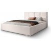 Wilsondo Manželská čalúnená posteľ s úložným priestorom Harmune 180x200 - krémová Wilsondo Manželská čalúnená posteľ s úložným priestorom Harmune 180x200 - krémová