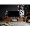 Bighome - HOLAND TV stolík 240x48x39, lakovaný, mango Bighome - HOLAND TV stolík 240x48x39, lakovaný, mango