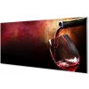 Obraz na skle červené víno 100x50 cm Obraz na skle červené víno 100x50 cm
