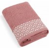 BELLATEX Froté osuška Čipka 500 g K/321 staroružová 70 × 140 cm BELLATEX Froté osuška Čipka 500 g K/321 staroružová 70 × 140 cm