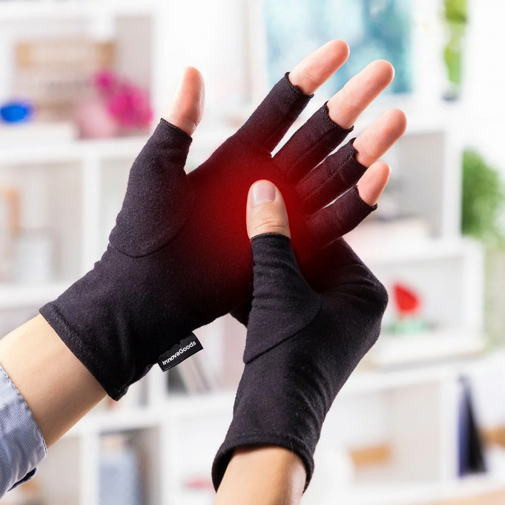 InnovaGoods Arves Kompresné rukavice na artritídu 2 ks