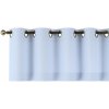 Dekoria Krátky záves na kolieskach, pastelovo modrá, 130 x 40 cm, Loneta, 133-35 Dekoria Krátky záves na kolieskach, pastelovo modrá, 130 x 40 cm, Loneta, 133-35