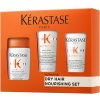 Kérastase Nutritive intenzívne vyživujúci šampón 80 ml + hĺbkovo regeneračný kondicionér pre suché vlasy 75 ml + termoochranný krém pre uhladenie nepoddajných vlasov 50 ml Kérastase Nutritive intenzívne vyživujúci šampón 80 ml + hĺbkovo regeneračný kondicionér pre suché vlasy 75 ml + termoochranný krém pre uhladenie nepoddajných vlasov 50 ml