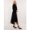 Italy Moda dámska sukňa DHJ-SD-19568.13X čierna