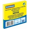 DONAU Bloček Donau neónový 76x76mm žltý