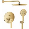 Súprava horná/hlavová sprcha Grohe Rainshower 26066GL0, vaňová/sprchová batéria Grohe Lineare 24064GL1, 26574GL0, 26658GL0, 28362GL1 Súprava horná/hlavová sprcha Grohe Rainshower 26066GL0, vaňová/sprchová batéria Grohe Lineare 24064GL1, 26574GL0, 26658GL0, 28362GL1