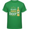 Premium Tričko - Zachráň vodu - pi pivo - Čistá zelená - 3XL - Pánske Premium Tričko - Zachráň vodu - pi pivo - Čistá zelená - 3XL - Pánske