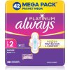 Always Platinum Super Size 2 vložky s krídelkami 42 ks Always Platinum Super Size 2 vložky s krídelkami 42 ks