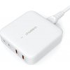 CHOETECH PD8008 Rýchla nabíjačka sieťová 2x USB-C / USB-A GaN 100W biela (PD8008) CHOETECH PD8008 Rýchla nabíjačka sieťová 2x USB-C / USB-A GaN 100W biela (PD8008)