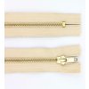 Pro Háčkování Kovový zip nedělitelný 8 cm, Ø 6 mm světle béžový Pro Háčkování Kovový zip nedělitelný 8 cm, Ø 6 mm světle béžový