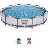 Bazén Bestway® Steel Pro MAX, 56416, kartušová filtrácia, 366x76 cm Bazén Bestway® Steel Pro MAX, 56416, kartušová filtrácia, 366x76 cm