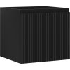 Mexen Rivel kúpeľňová skrinka pod umývadlo 50 cm, 1 zásuvka, ryhovaná, čierna matná - 91A20-05047-1-BF71 Mexen Rivel kúpeľňová skrinka pod umývadlo 50 cm, 1 zásuvka, ryhovaná, čierna matná - 91A20-05047-1-BF71