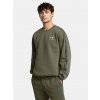 Pánska mikina Under Armour UA Icon Fleece Crew Taping Zelená MD Pánska mikina Under Armour UA Icon Fleece Crew Taping Zelená MD
