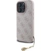 Guess 4G Charm Zadní Kryt pro iPhone 16 Pro Max Tone on Tone Pink Guess 4G Charm Zadní Kryt pro iPhone 16 Pro Max Tone on Tone Pink
