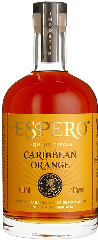 Espero Creole Caribbean Orange 40% 0,7 l (čistá fľaša)
