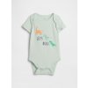GAP Baby body s potlačou Modrá 6-12M GAP Baby body s potlačou Modrá 6-12M