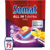 Somat All in 1 Extra Lemon & Lime tablety do umývačky riadu 75 ks 1245 g Somat All in 1 Extra Lemon & Lime tablety do umývačky riadu 75 ks 1245 g